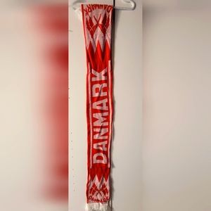 Denmark football scarf